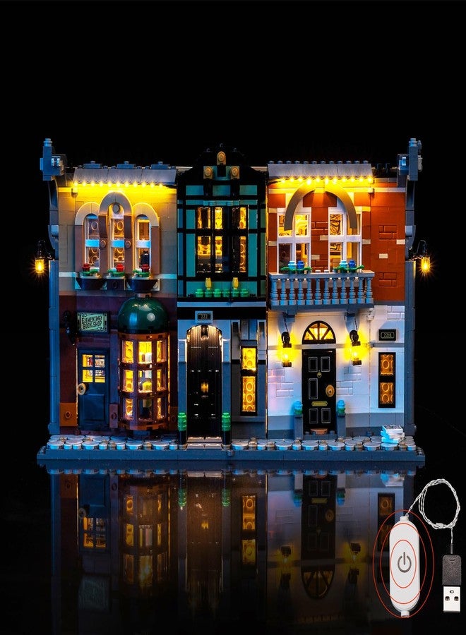 BrickBling Light Compatible with Lego Sherlock Holmes: Book Nook 10351 - Excluding Bricks (Touch-Sensitive Switch with dimming Function) - Image 1